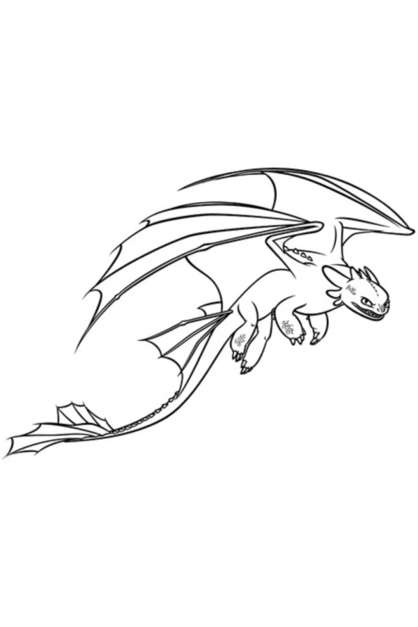 Uçan Ejderha Boyama Sayfaları — detaylı ejderha boyama resimleri